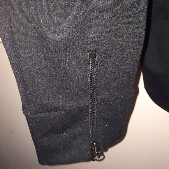 Alfani Black Zip Up Jacket - Picture 5 of 6
